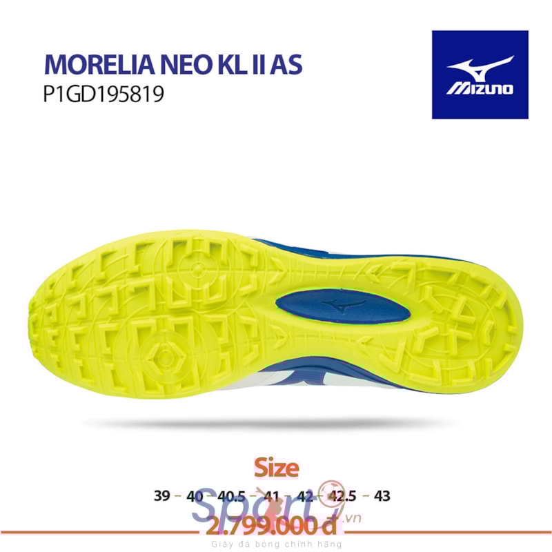 Hình ảnh của Mizuno MORELIA NEO KL II AS