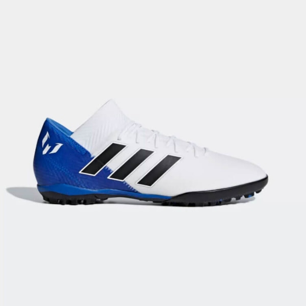Hiện chi thiết của adidas Nemeziz Messi 18.3 TF Cloud White / Core Black / Blue