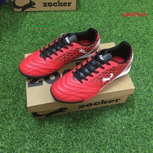 Hiện chi thiết của Giày đá bóng Zocker TF-2018 Đỏ