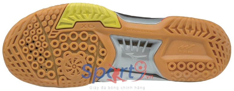 Hình ảnh của Giầy cầu lông WAVE FANG RX2 màu trắng đen