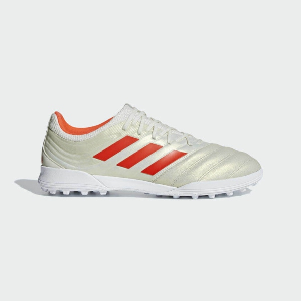 Hiện chi thiết của adidas Copa 19.3 Turf Boots White/SolarRed