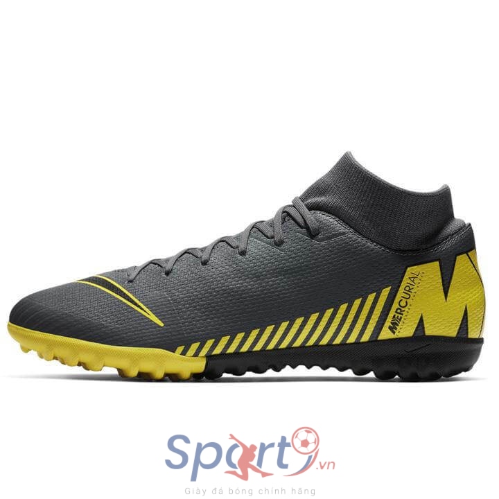 Hình ảnh của Nike Mercurial Superfly Academy DF Astro Turf Trainers DkGrey/Yellow