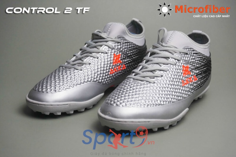 AKKA control 2 Microfiber màu bạc đen
