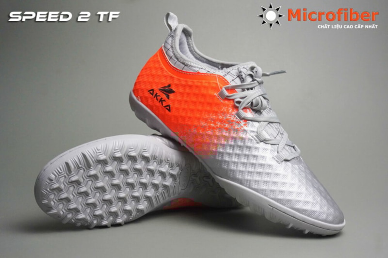 AKKA Speed 2 Microfiber bạc cam
