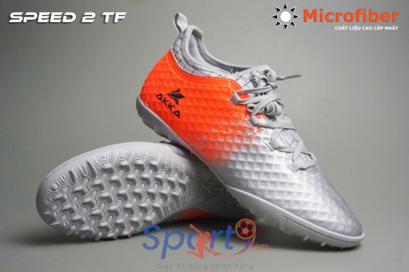 AKKA Speed 2 Microfiber bạc cam