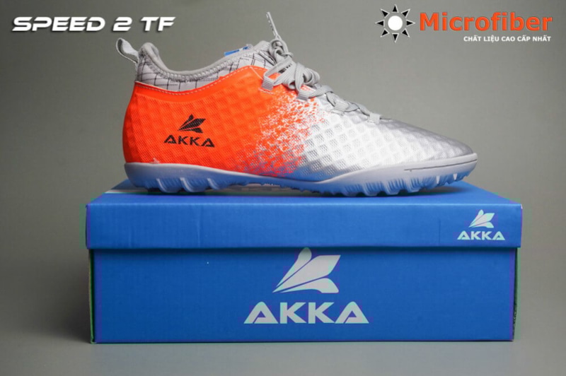 AKKA Speed 2 Microfiber bạc cam