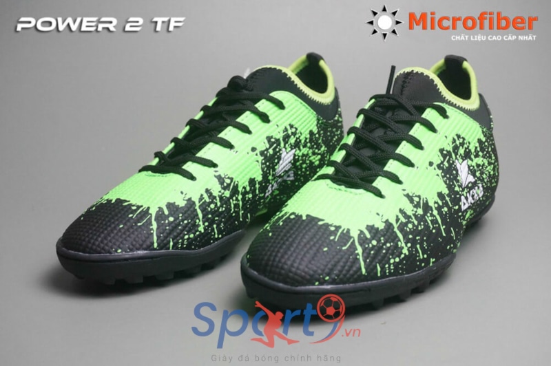 AKKA Power 2 Microfiber đen xanh lá