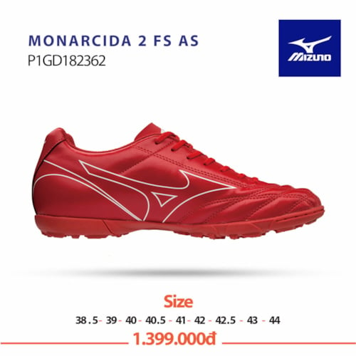 Mizuno Monarcida 2 Fs As đỏ trắng