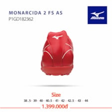 Mizuno Monarcida 2 Fs As đỏ trắng