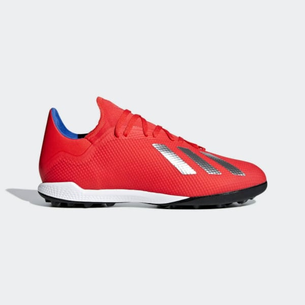 Hiện chi thiết của adidas X TANGO 18.3 TF ACTIVE RED / SILVER MET. / BOLD BLUE