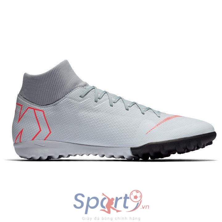 Hình ảnh của Nike Mercurial Superfly Academy DF Mens Astro TF Grey/Crimson