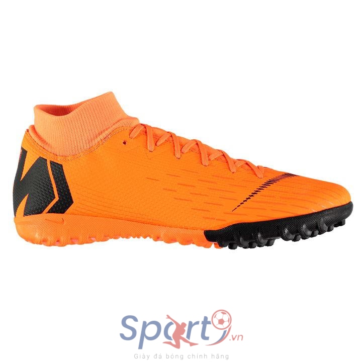 Hình ảnh của Nike Mercurial Superfly Academy Astro Turf Trainers Orange/Black cổ cao