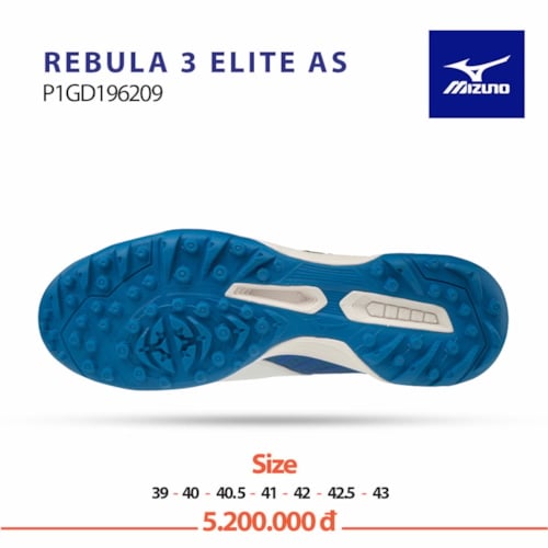 Mizuno Rebula 3 Elite AS trắng xanh