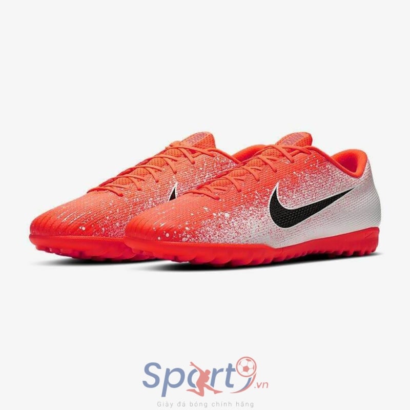 Giày đá bóng Nike VaporX 12 Academy TF Hyper Crimson/White/Black