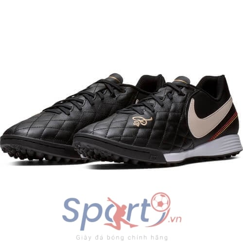 Hình ảnh của nike Tiempo Legend VII Academy 10R TF - Black/Brown/Metallic Gold