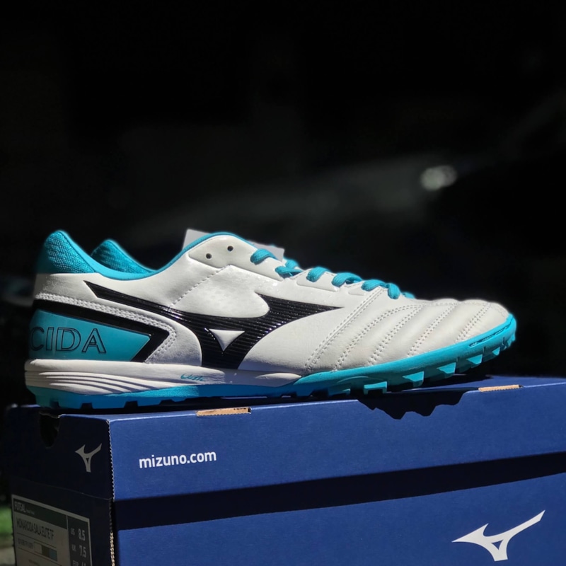 Mizuno MONARCIDA SALA ELITE Trắng Xanh