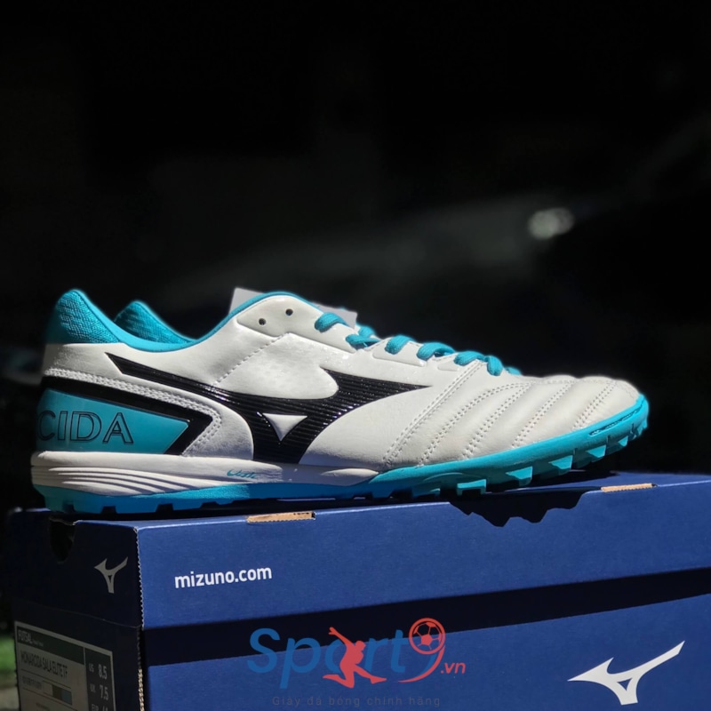 Mizuno MONARCIDA SALA ELITE Trắng Xanh