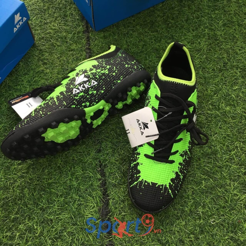 AKKA Power 2 Microfiber đen xanh lá