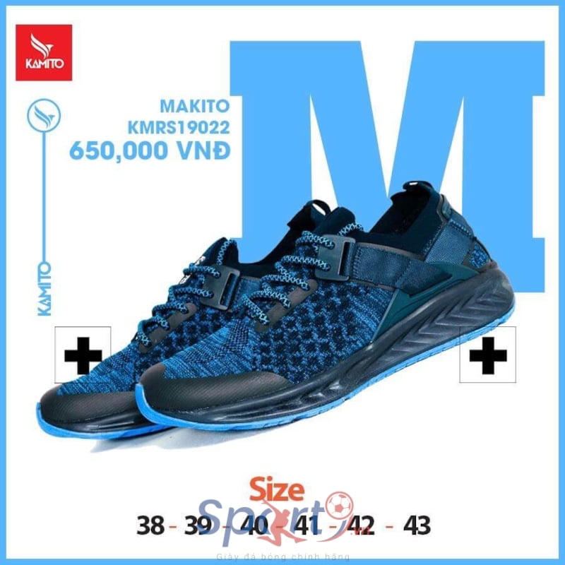 Hình ảnh của Giày thể thao Kamito MAKITO màu xanh navy