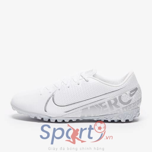 Nike Mercurial Vapor XIII Academy TF - White/Chrome/Metallic Silver