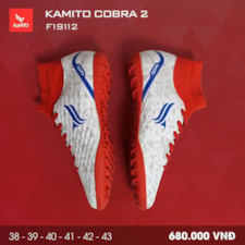 Kamito Cobra 2 trắng đỏ