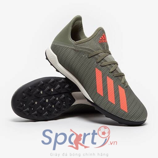 adidas X 19.3 TF - Legacy Green/Solar Orange/Chalk