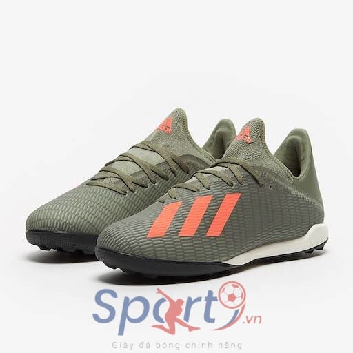 adidas X 19.3 TF - Legacy Green/Solar Orange/Chalk