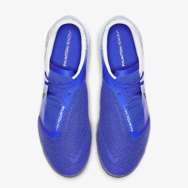 Nike Zoom Phantom Venom Pro TF - White/Blue bq7497-104