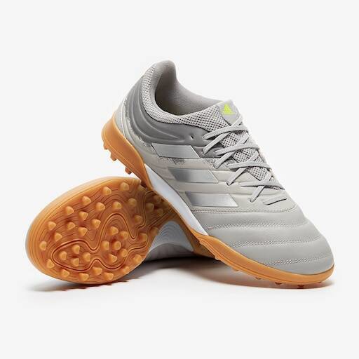 adidas Copa 20.3 TF - Grey/Silver/Solar Yellow