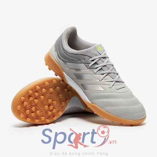 adidas Copa 20.3 TF - Grey/Silver/Solar Yellow