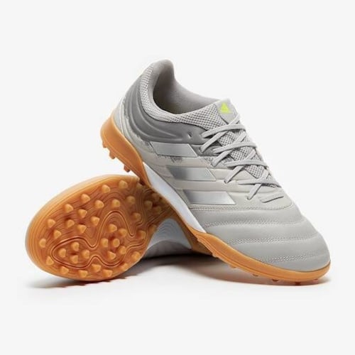 adidas Copa 20.3 TF - Grey/Silver/Solar Yellow