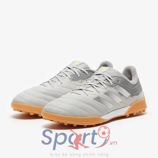adidas Copa 20.3 TF - Grey/Silver/Solar Yellow