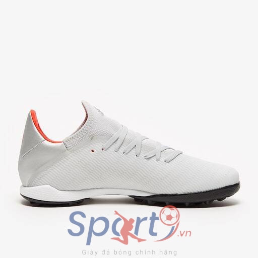 adidas X 19.3 TF - Silver Metallic/Hi-Res Red/White