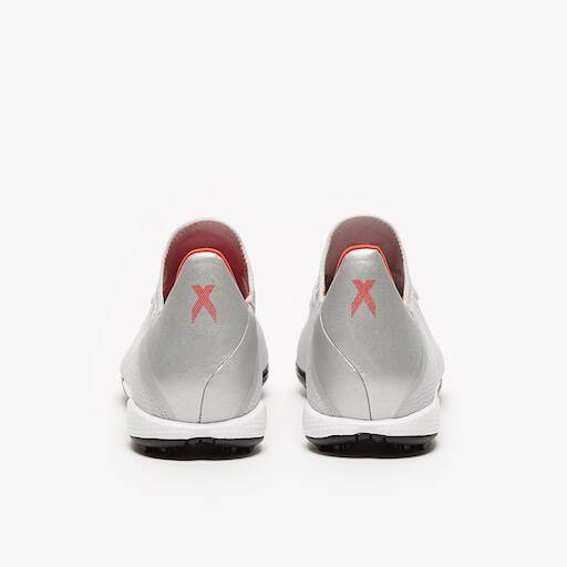 adidas X 19.3 TF - Silver Metallic/Hi-Res Red/White