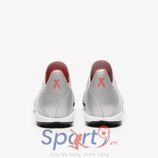 adidas X 19.3 TF - Silver Metallic/Hi-Res Red/White