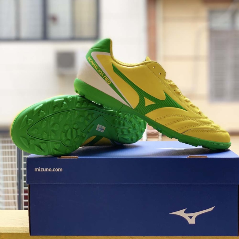 Mizuno Monarcida Neo Sala Select TF Vàng Xanh