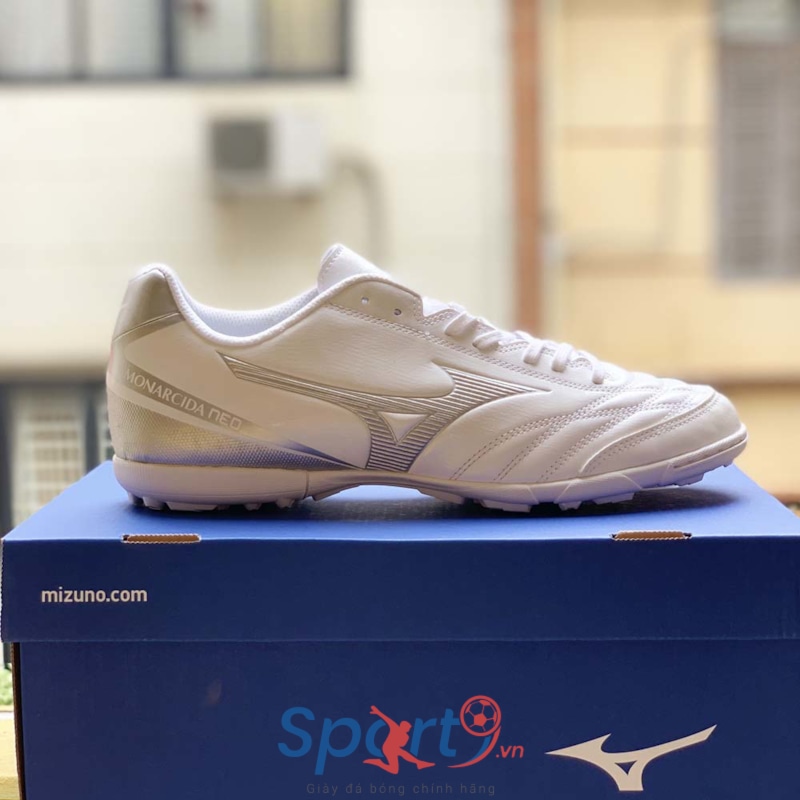 Mizuno Monarcida Neo Sala Select TF Trắng bạc