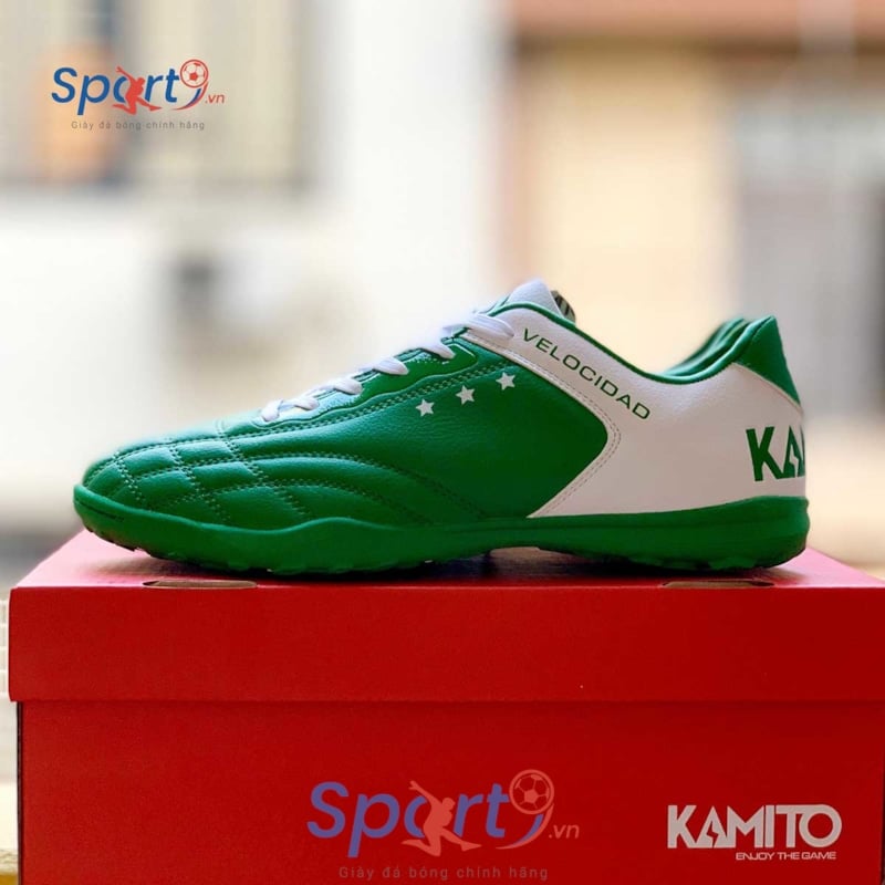 Kamito Velocidad 3 xanh lá trắng