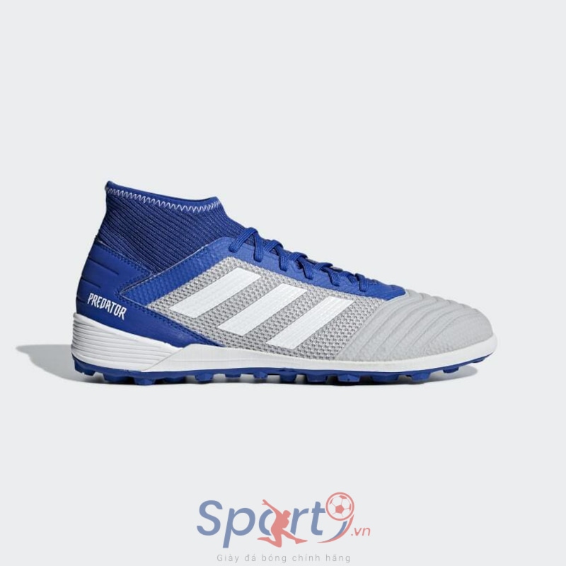 adidas PREDATOR TANGO 19.3 GREY TWO / FTWR WHITE / BOLD BLUE