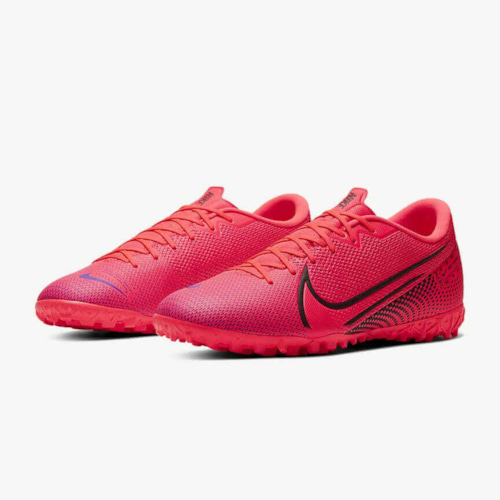 nike Mercurial Vapor 13 Academy TF AT7996-606 Laser Crimson/Black