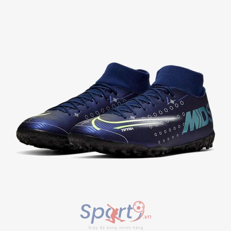 Nike Mercurial Superfly 7 Academy MDS TF BQ5435-401 Màu Xanh Đen