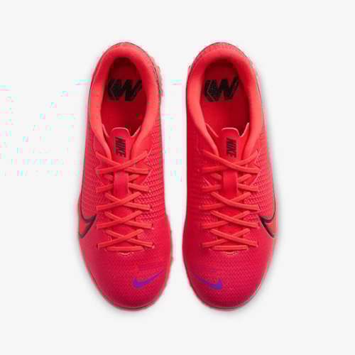 Nike Jr. Mercurial Vapor 13 Academy TF  AT8145-606 Laser Crimson/Black