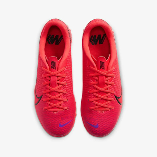 Nike Jr. Mercurial Vapor 13 Academy TF  AT8145-606 Laser Crimson/Black