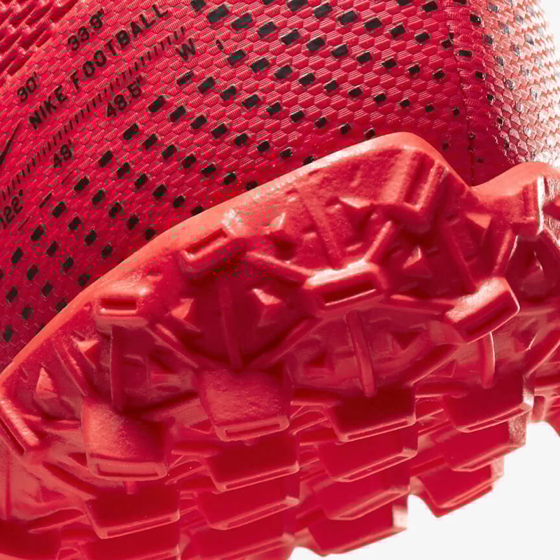 Nike Jr. Mercurial Vapor 13 Academy TF  AT8145-606 Laser Crimson/Black