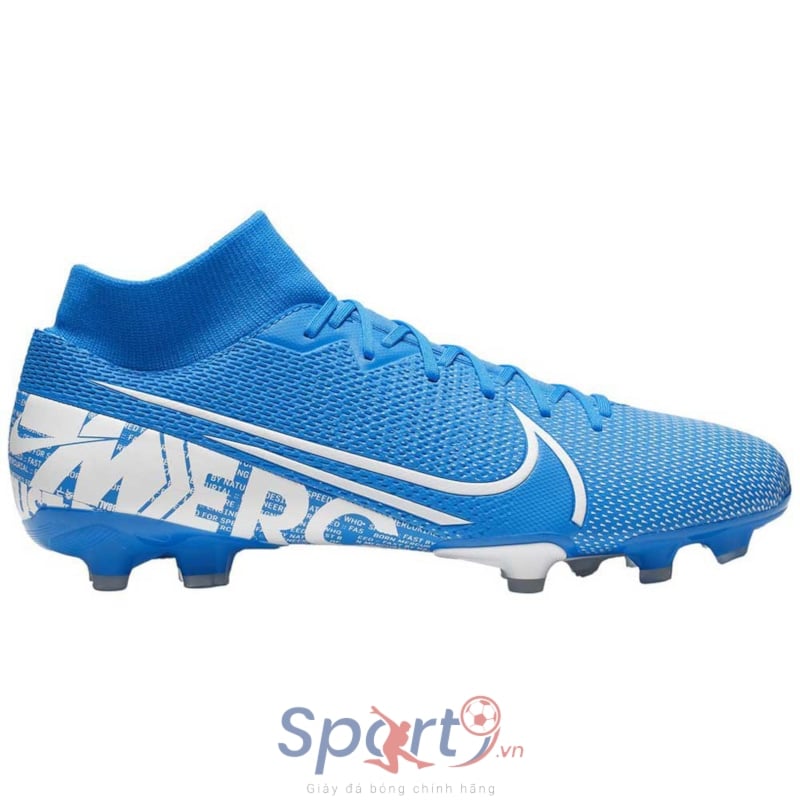 Nike Mercurial Superfly VII Academy FG/MG - AT7946-414 - Blue Hero/White/Obsidian