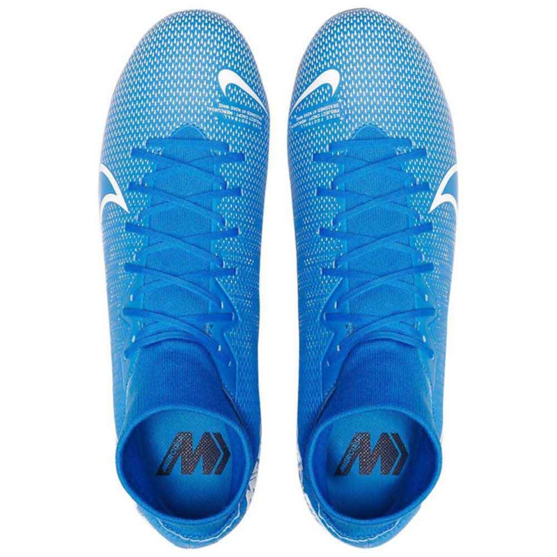 Nike Mercurial Superfly VII Academy FG/MG - AT7946-414 - Blue Hero/White/Obsidian