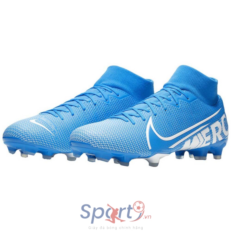 Nike Mercurial Superfly VII Academy FG/MG - AT7946-414 - Blue Hero/White/Obsidian
