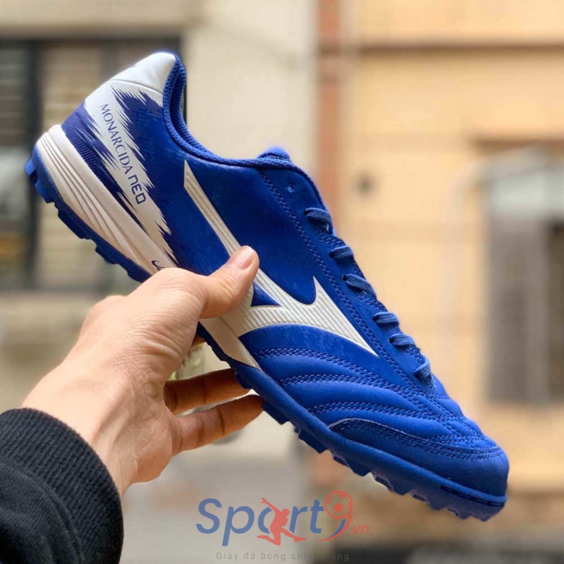Mizuno Monarcida Neo Sala Pro TF Xanh Trắng