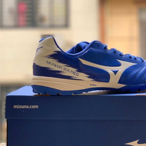 Mizuno Monarcida Neo Sala Pro TF Xanh Trắng