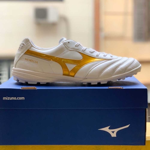 Mizuno Morelia TF Q1GB200150 Trắng Vàng